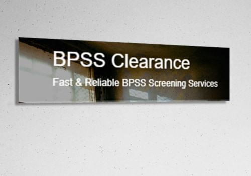 BPSS Clearance